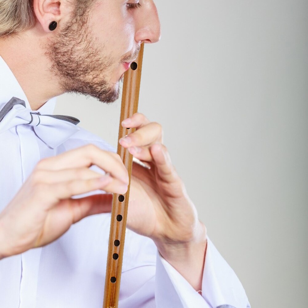 Spelen Fluit Traditionele Cdefg Sleutel Bamboe Muziekinstrument Lichtgewicht Draagbare Muziek Element Voor Beginner