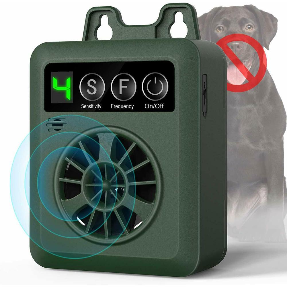 Hond Ultrasone Blaf Apparaat Anti Barking Stop Oplaadbare Led Repeller Outdoor Indoorstop Geen Bark Training Apparaat: Default Title