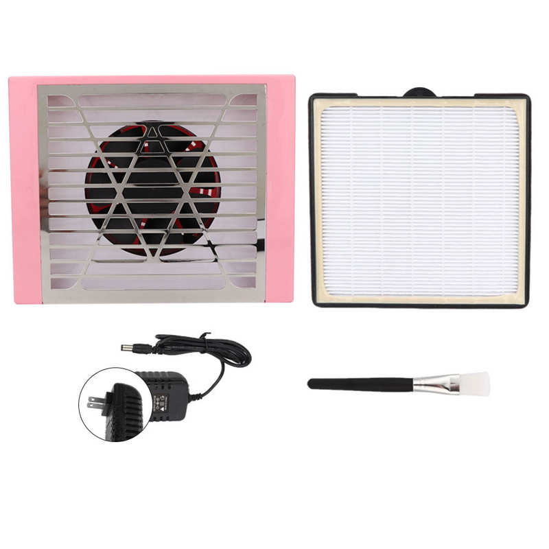 Nail Vacuum Cleaner Ventilation Nail Dust Suction Collector for Home Manicure Store Beauty Salon Salon Shop: Style2