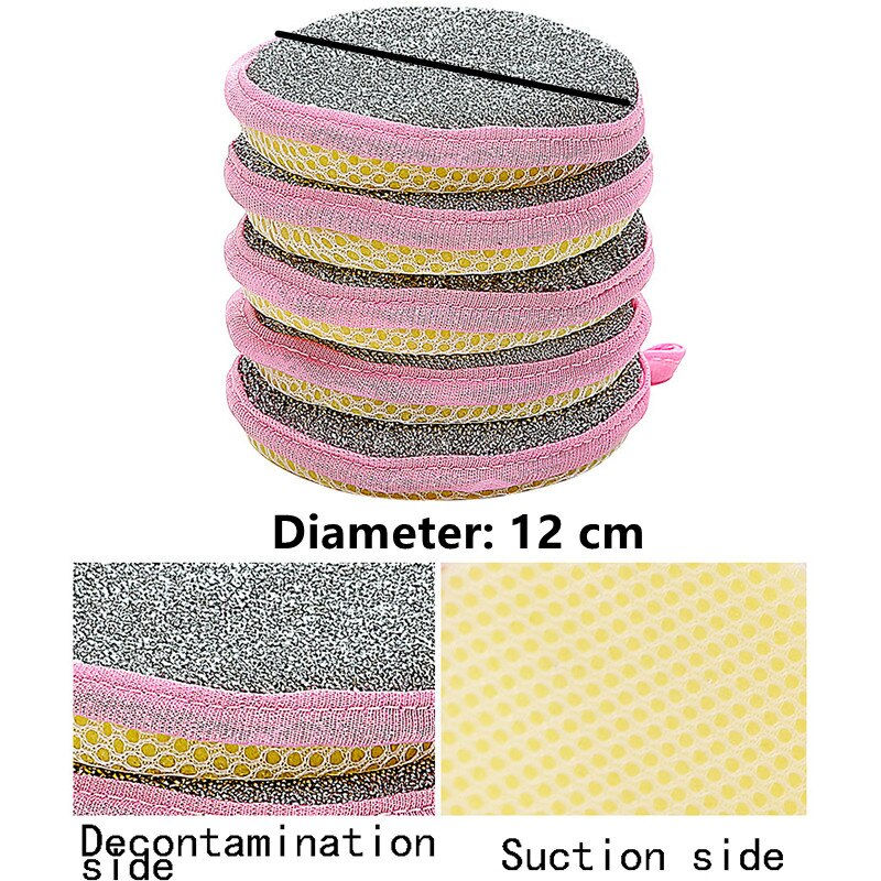 10/20/40 pz doppio lato lavastoviglie spugna pentola pentola spugne lavaggio utensili per la pulizia della casa stoviglie da cucina spazzola di lavaggio