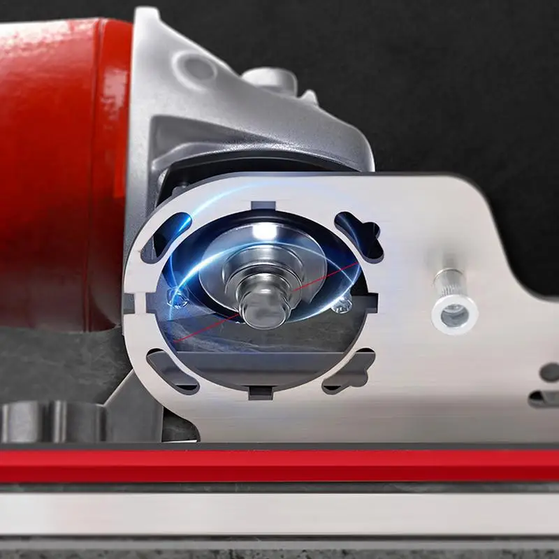 45 ° Outil de chanfreinage de carrelage d'angle support de meuleuse d'angle, coupe de chanfrein de carrelage à 45 degrés pour couper la pierre de céramique de carrelage