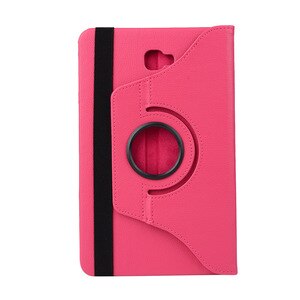 Pokrywa dla Samsung Galaxy Tab A 10.1 przypadku 360 obrotowy stojak kılıf na Samsung Galaxy Tab A 10 cal SM-T580 SM-T585 etui na tablety: Rose red