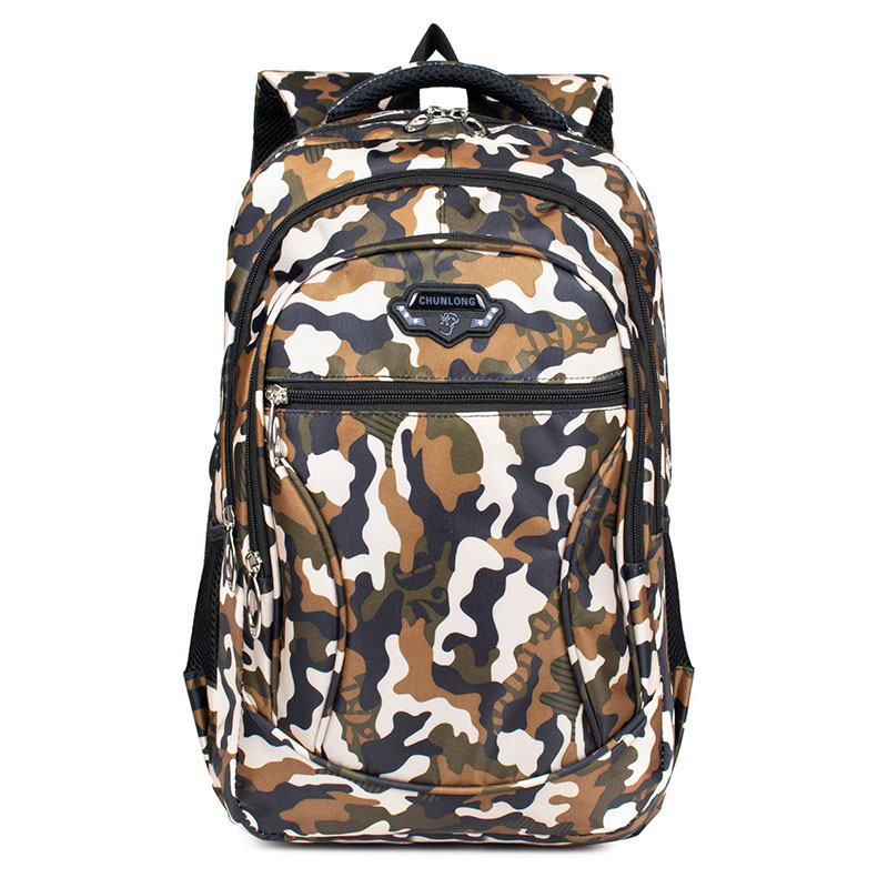 Jiyaru Kinderen Rugzakken Jongens Schooltassen Basisschool Student Rugzakken Grote Capaciteit Schooltassen Boek Rugzakken: Camouflage pattern