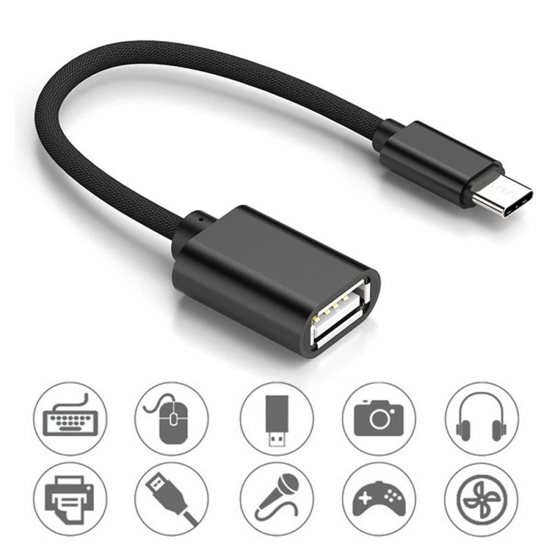 Type-C/Micro Usb Male Otg Adapter Kabel Usb Otg Adapter Kabel Usb Female Naar Micro Usb male Converter Otg Adapter Kabel