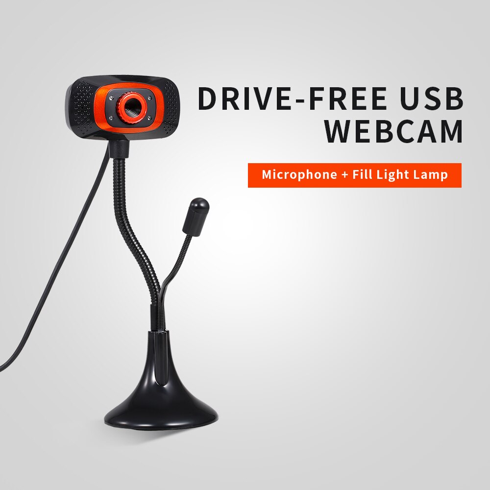Professionele Driverless Usb Webcam 360 Graden Cmos Web Camera Met Microfoon Web Breedbeeld Video Voor Desktop Computer