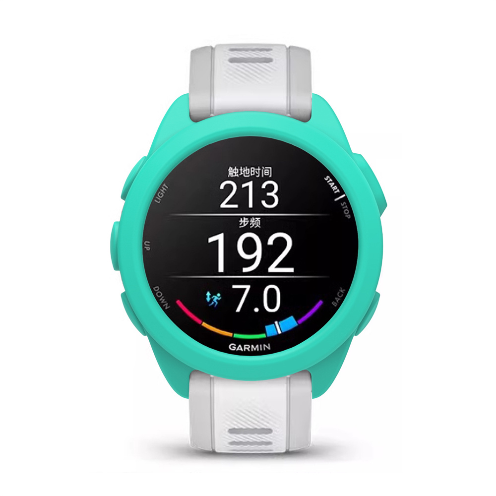 Para garmin forerunner 165 silicone capa protetora relógio escudo protetor macio e durável acessórios de decoração