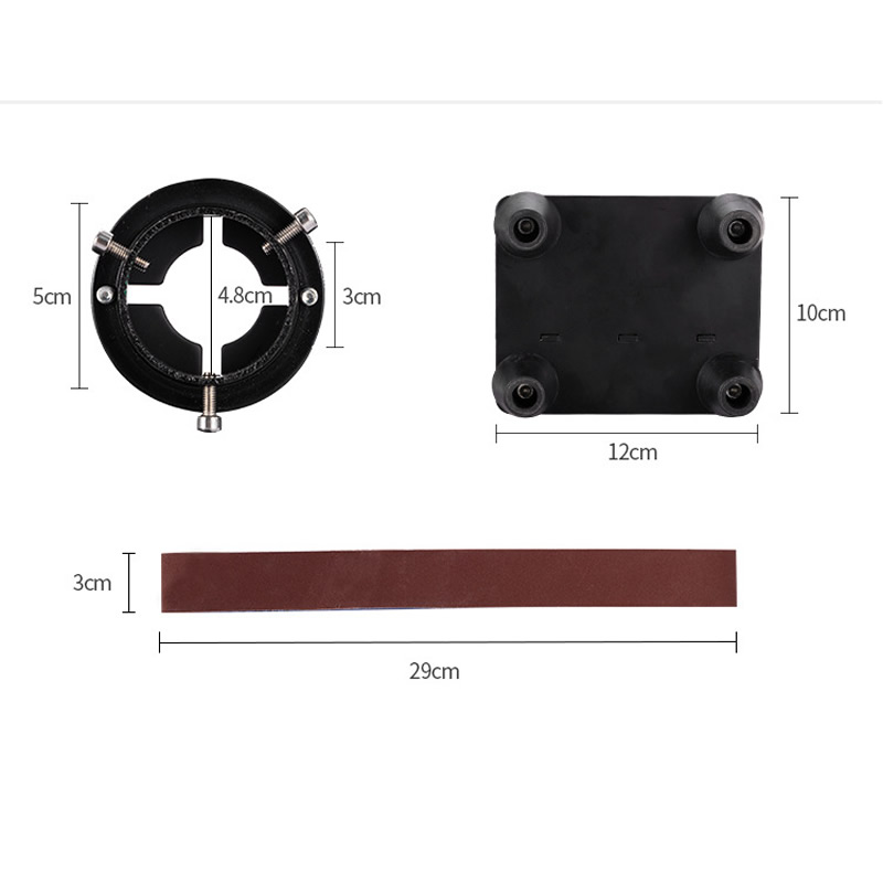 Adaptateur de courroie de ponçage, meuleuse d&#39;angle multifonctionnelle, accessoires de Machine de ponçage, de meulage, de polissage, pour 100/115 125