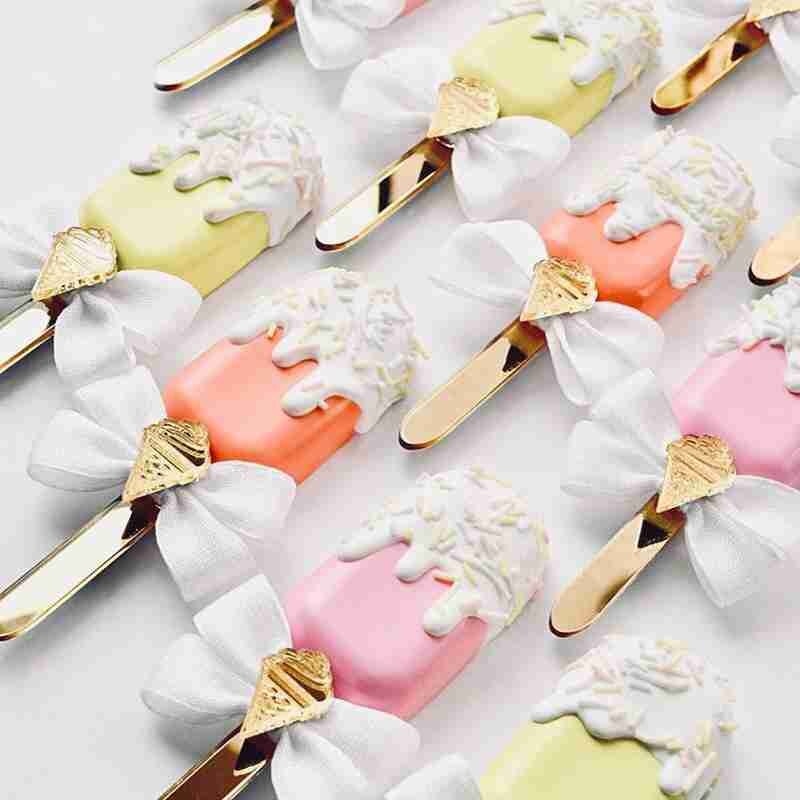 10 pieces of acrylic ice cream sticks ice cube sticks sticks children material kids crafts shower DIY puzzle baby han B7V4
