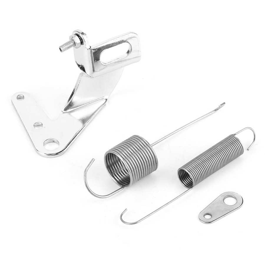 Car Carburetor Throttle Cable Bracket with Dual Return Spring Set Stainless Steel Parts