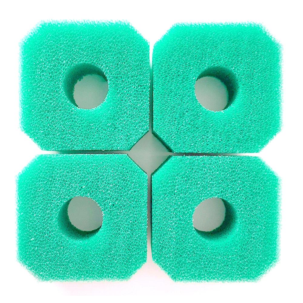 4PC zielony wysokiej gęstości sześcian basen wanna filtr gąbkowy wielokrotnego użytku wkład piankowy filtr zmywalny robić V1 S1 typ akcesoria