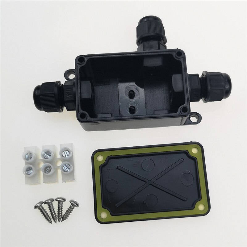 Boîte de jonction électrique, Mini boîte de jonction étanche en plastique pour câble extérieur