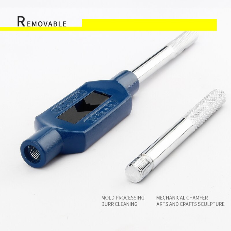 Porte-clé à main réglable, accessoires pour tarauds et jeu de matrices, M1-M32