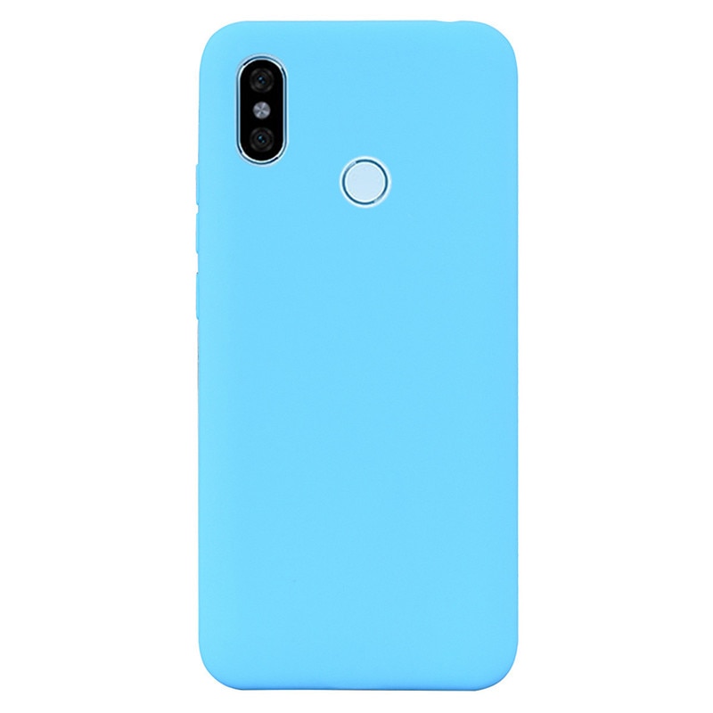 Capa de silicone para xiaomi redmi nota 5 caso tpu capa de telefone para xiaomi redmi nota 5 pro caso redmi nota 5 capa funda coque: 5 Sky Blue