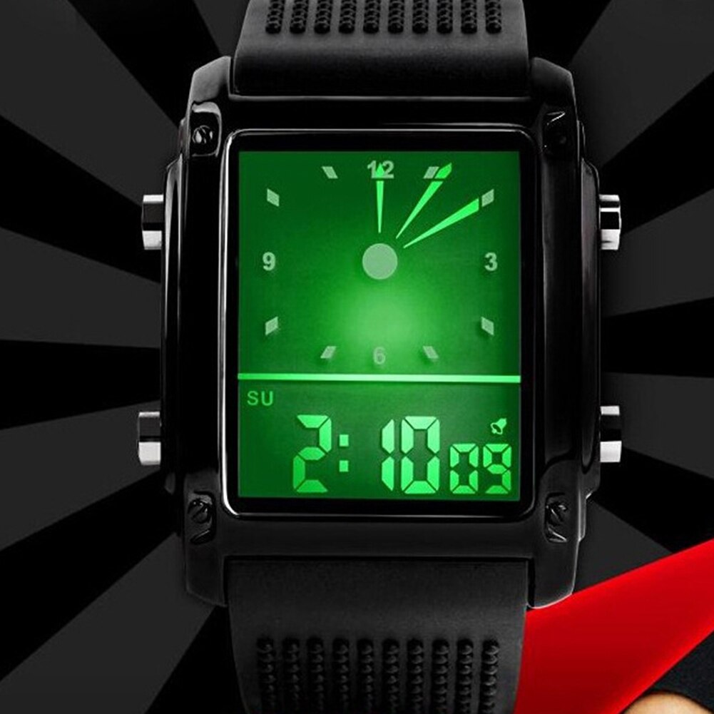 Couple Watches for Women Men Wrist Watch LED Dual Display Electronic Digital Watch Wristwatches часы женские наручные