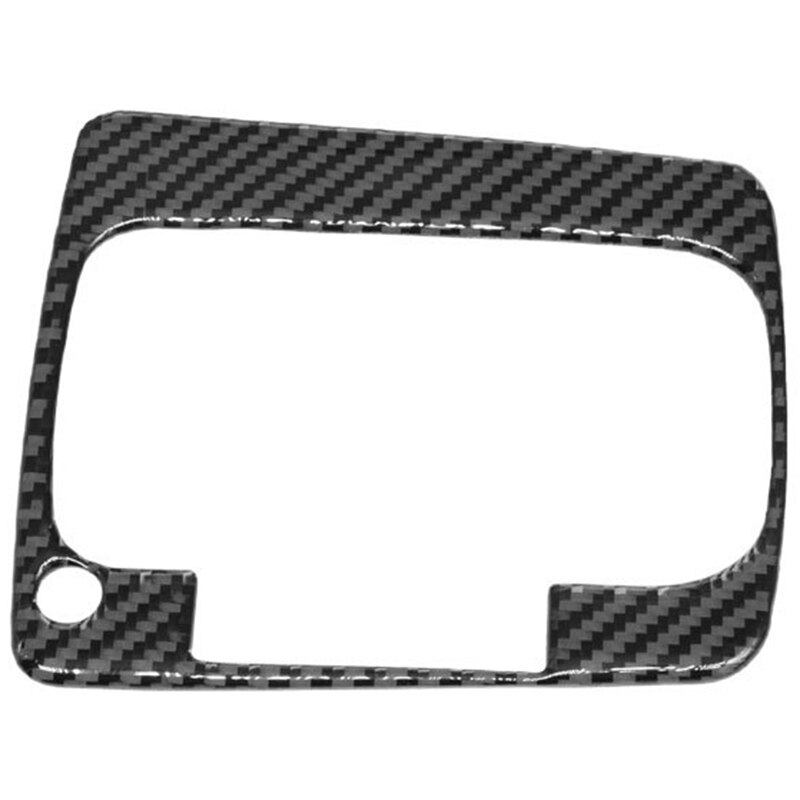 Car Gear Shift Panel Cover Sticker Interior Trim Carbon Fiber for Subaru Forester Accessories LHD