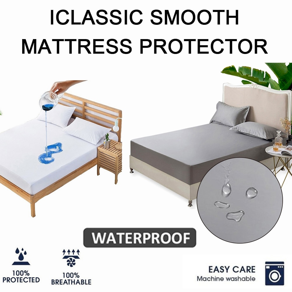 Waterdichte Beddengoed Blad Bed Cover Ademend Matras Cover Hypoallergeen Matras Covers