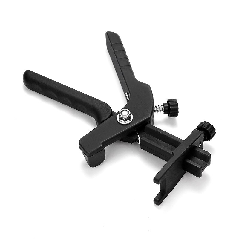 Black Tile Leveling System Kit Floor Wall Plastic Tile Leveling Spacers Tools Pliers Auxiliary Tools for Masonry