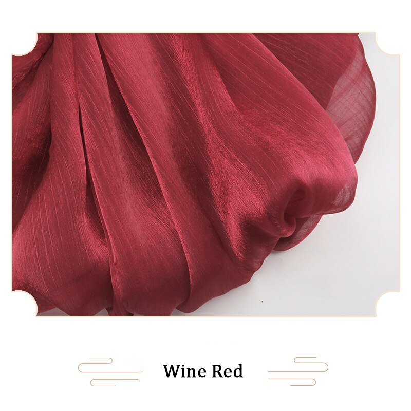 Organza Tule Stof Achtergrond Gordijnen Voor Wedding Party Home Decor Stof Voor Trouwjurk Diy Naaien 50cmX150cm: Paars