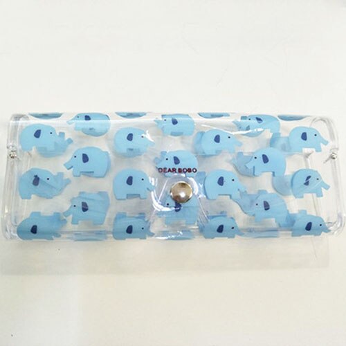1 PCS Cartoon Cute Travel Transparent PVC Eye Glasses Cosmetic Makeup Earphone Organizer Bag Case: 8