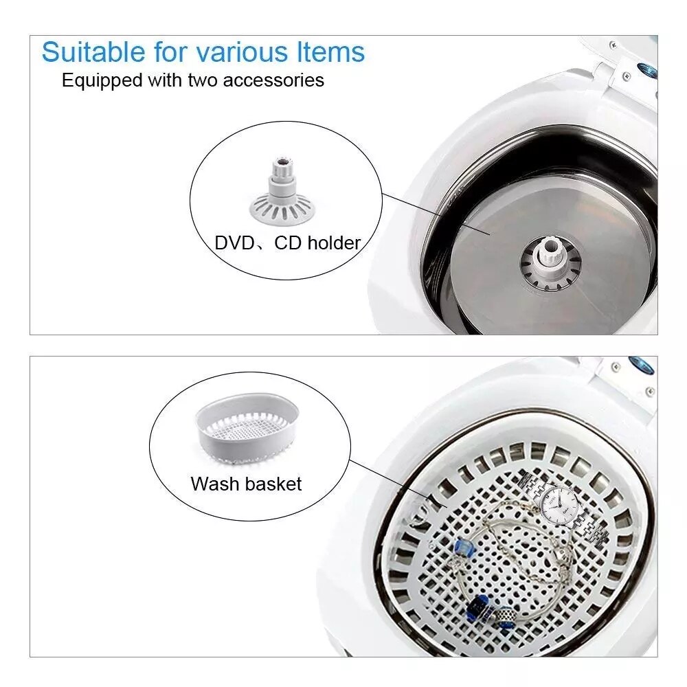 Nettoyeur ultrasonique VGT-1000, 750ml, affichage numérique, bain, montre, lunettes, circuits imprimés, Machine de nettoyage, outils de manucure et d&#39;ongles