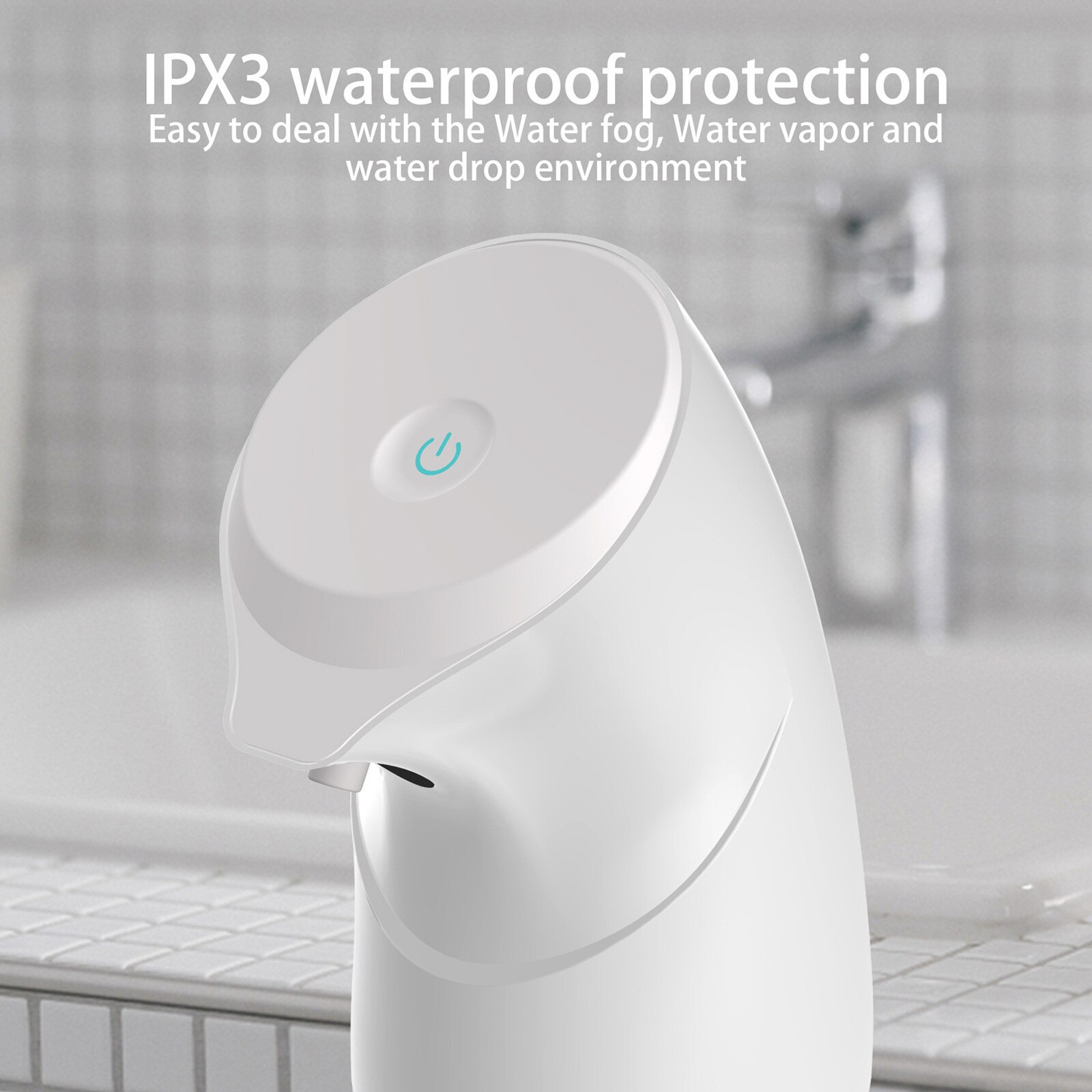 Simpleway 450ml Automatic Induction Hand Washer 0.25s Infrared Sensor Hand Sanitizer Contactless Hand Soap Dispenser For Clean