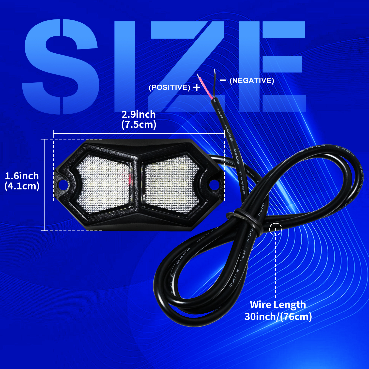 Luz LED de roca para coche y camión, 18 LED, 12V, 24V, furgoneta, camión, RV, luz de ambiente Exterior, lámpara de luz inferior automática, luces de neón Led para debajo del cuerpo
