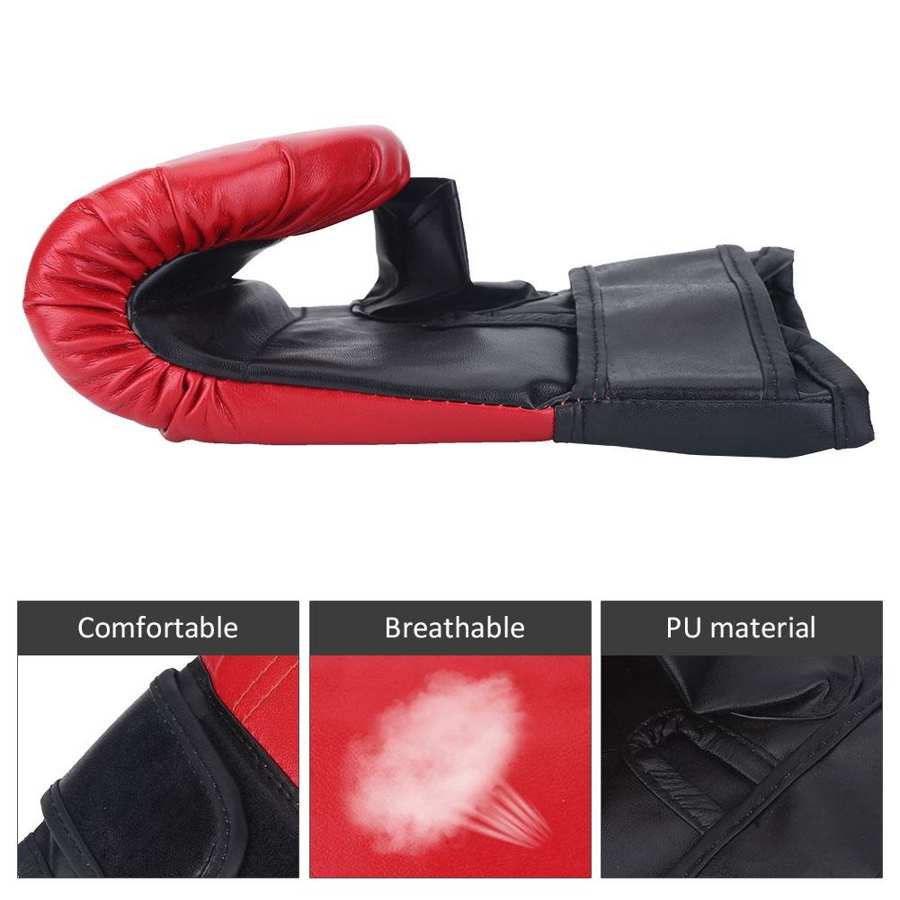 Grappling Boxing Gloves PU Fight Punching Sparring Training Fighting Gloves