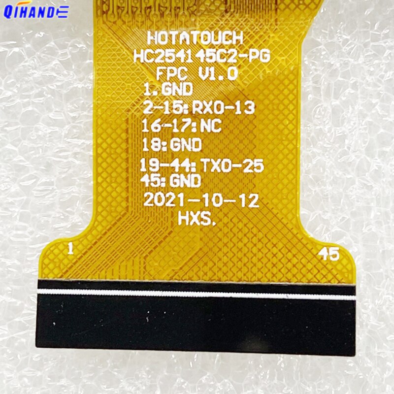 10.1 Inch Touch Screen HC254145C2-PG Fpc V1.0 Kids Tab Capacitieve Touch Sensor Panel Tab Onderdelen Digitizer HC254145C2 Hdc
