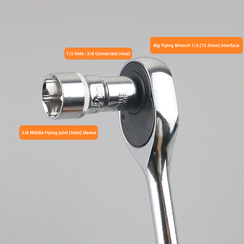 Hülsen Adapter Steckdose Konverter Adapter atz austauschbarer Adapter Ratschen schlüssel aufsatz 1/2 groß 3/8 mittel 1/4 klein