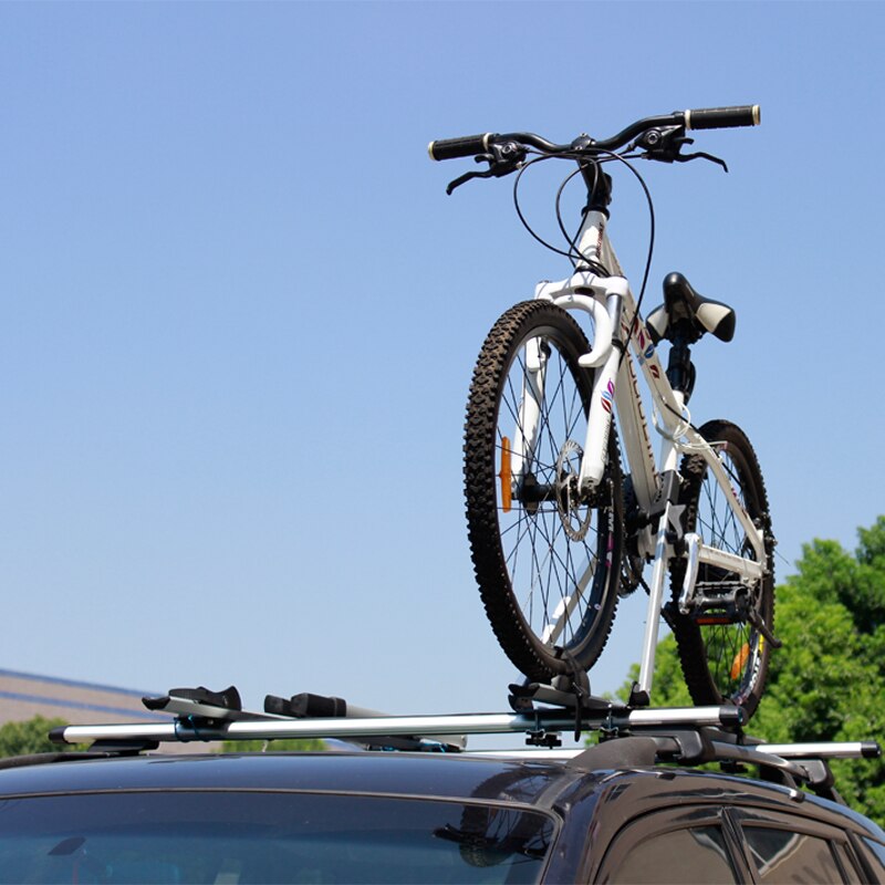 Bicycle rack for car Universal Car Styling Auto Roof top Rack Side Rails Bars Baggage Holder Luggage Carrier Aluminum Alloy