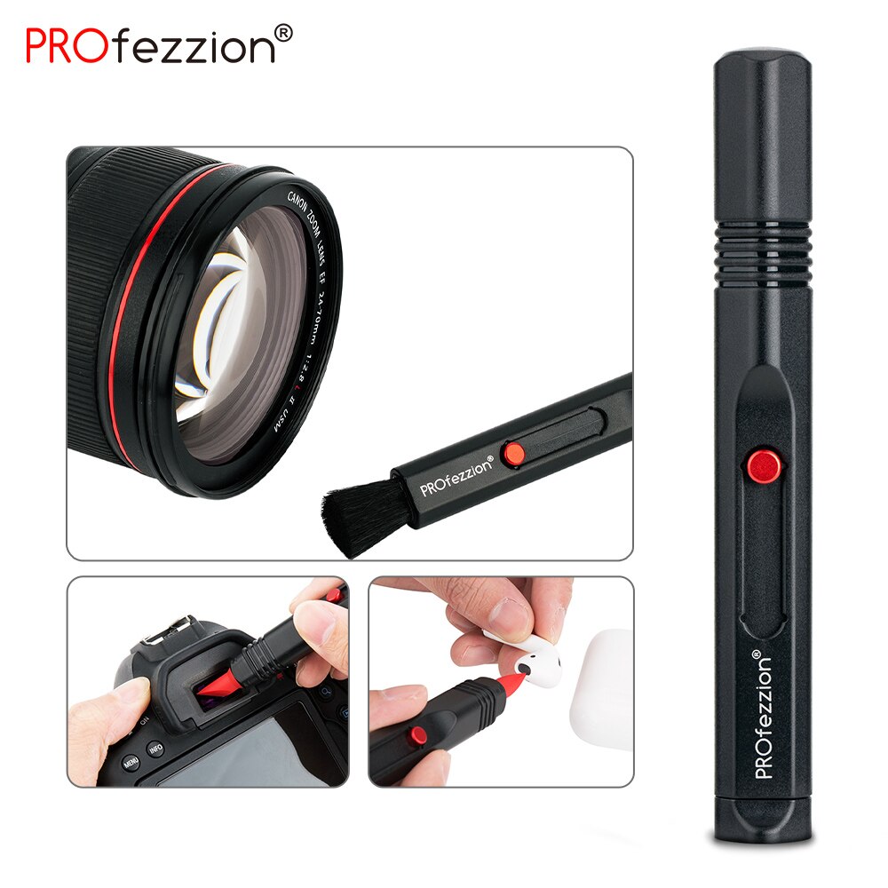 Elektronica Reiniging Pen Camera Lens Cleaner Multifunctionele Aluminium Cleaning Pen Voor Airpod Camera Lens Digitale Producten