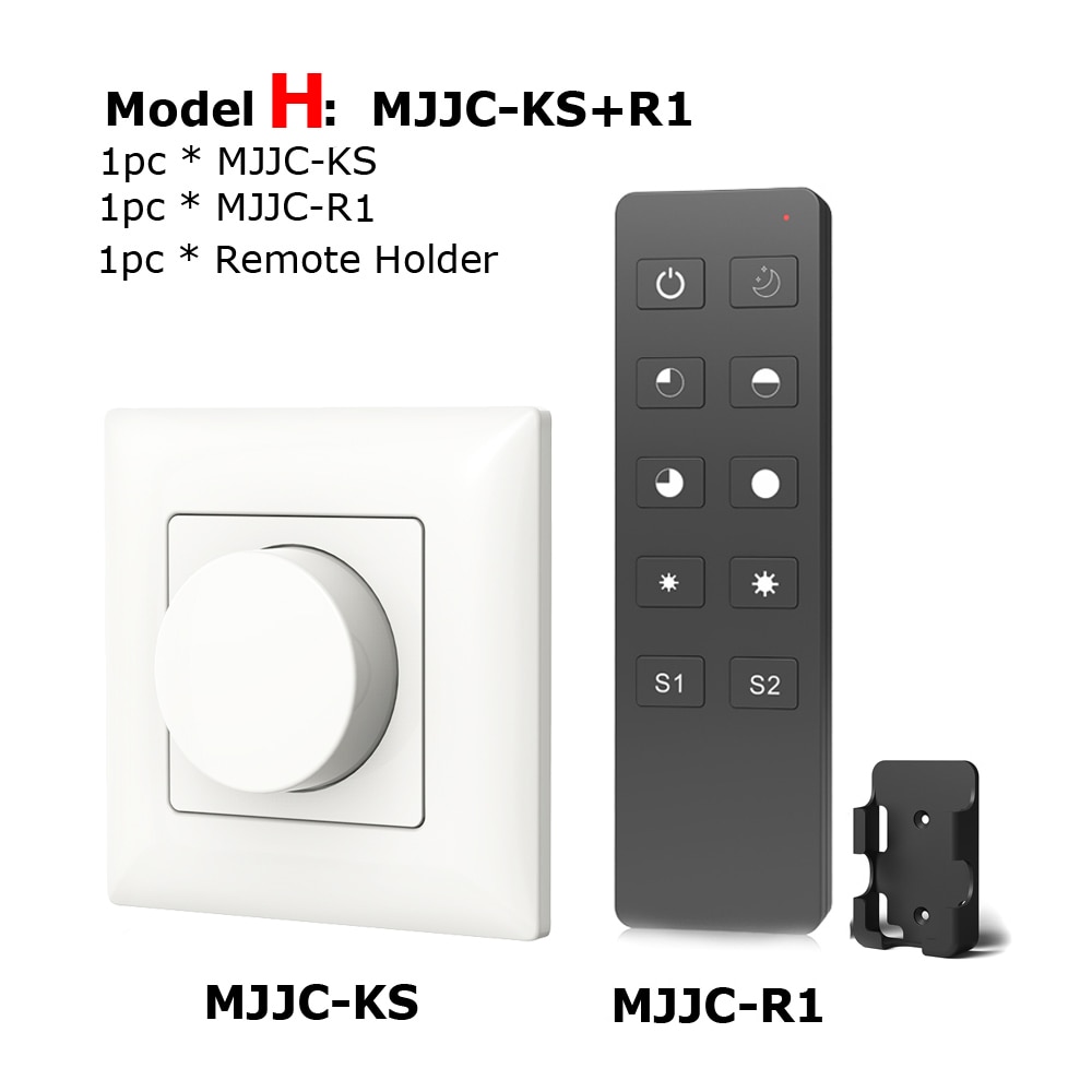 220V Dimmer LED 230V 110V inalámbrico AC Dimmer Triac LED 220V interruptor de mando con 2,4G controlador remoto para bombillas LED para lámpara