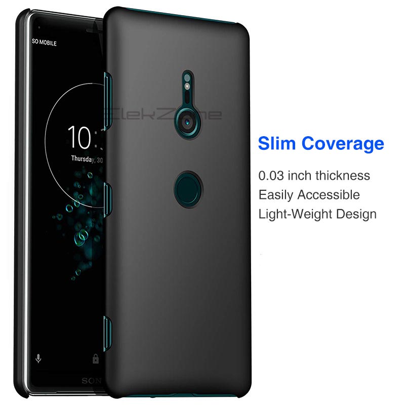 Funda trasera para Sony Xperia XZ3 XZ2 XZ1 XZ4 XZ Premium Hard PC Matte Skin Protective Bag para Sony Xperia XZ1 XZ2 Compact