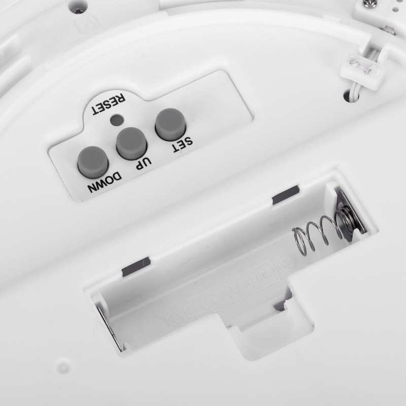 Shower Wall Clock Portable Waterproof Digital Clock with Temperature Calendar Display Clocks Bathroom Shower Clock