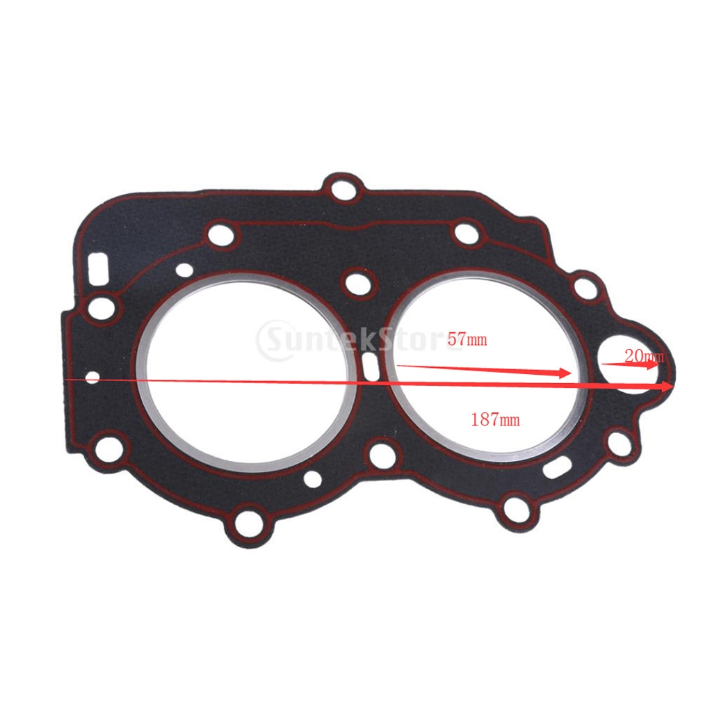 Culasse 2 Temps Compatible Yamaha 9.9 15 CV - Référence 6E7-11111-01-1S - Neuve