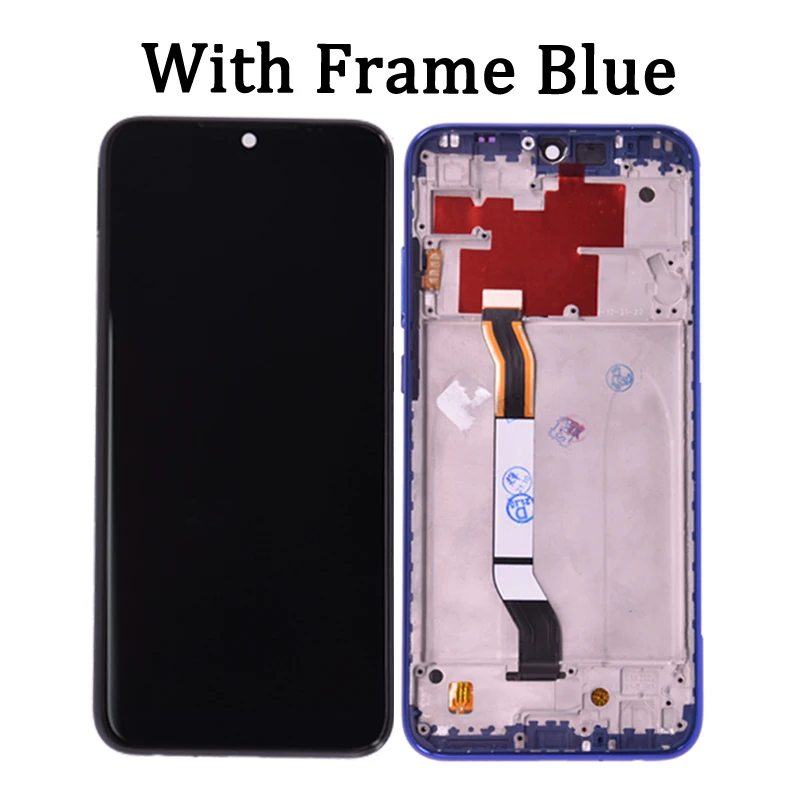 Para Xiaomi Redmi Note 8T pantalla LCD MONTAJE DE Panel digitalizador con pantalla táctil M1908C3XG piezas de repuesto para teléfono: NAVY