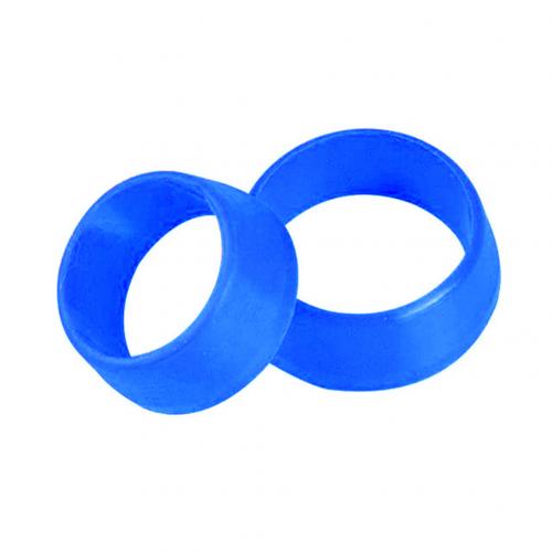 1Pc Weiche Silikon Mountainbike Sattelstütze Staub Abdeckung Fahrrad Schutzhülle Ring Radfahren Wasserdichte Mountainbike Sattelstütze: Blau / L