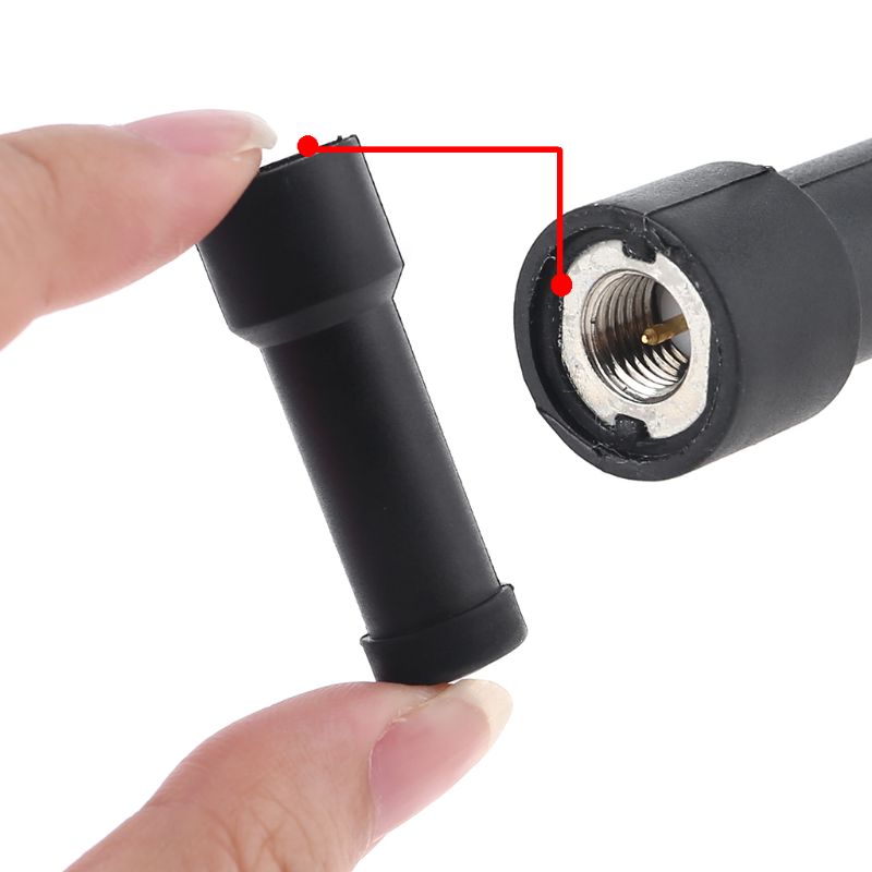 Mini Thumb Antenna SMA Male Aerial for Walkie Talkie YAESU Vertex VX-3R VX-6R DXAC