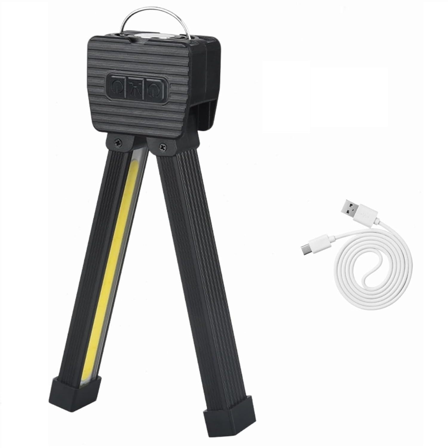 Gymnastiklampe til posering magnetisk led-lommelygte usb-genopladelig arbejdslampe inspektionslampe til bilreparation hjemmegarage nødsituation: Default Title
