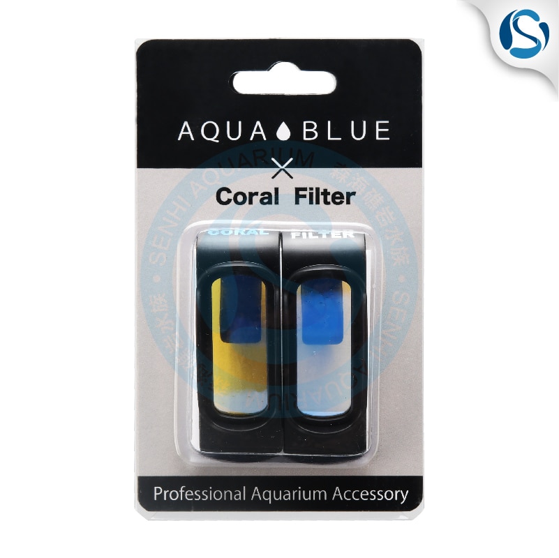 Aquablue Mobiele Telefoon Filter Blue Sea Water Koraal Aquarium Mobiele Telefoon Lens Blauw Licht Filter Reef Tank Filter