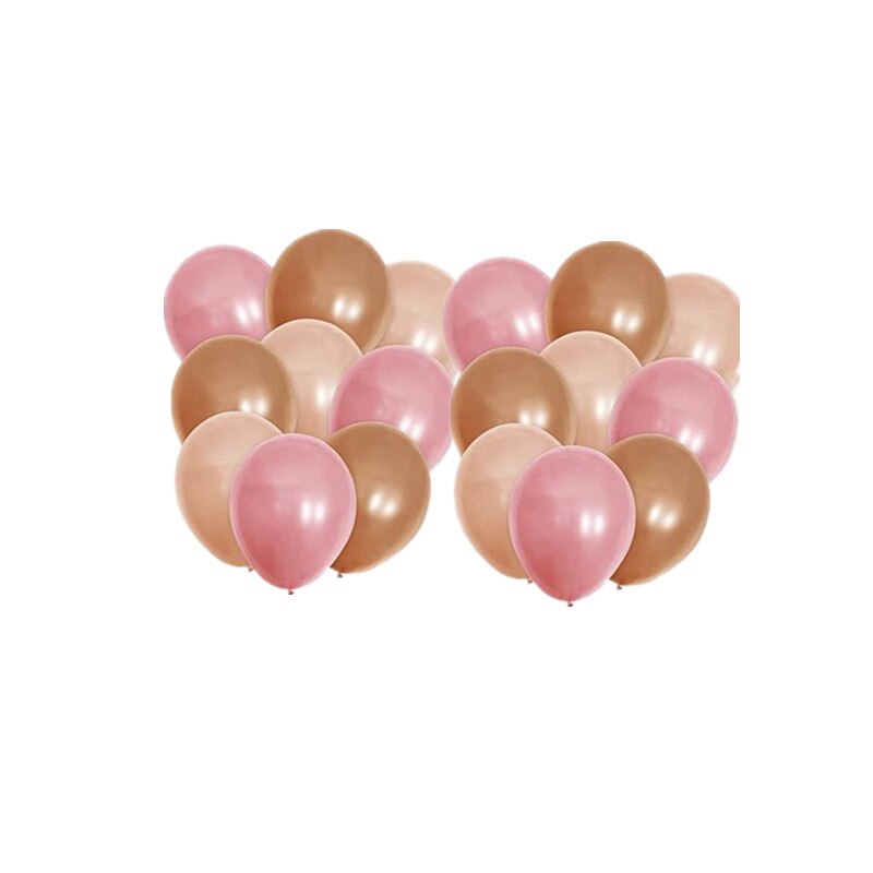 Baby Girl Boho Party Balloon Hippie Theme Birthday Cake Topper Two Groovy Party Garland: balloon 30pcs