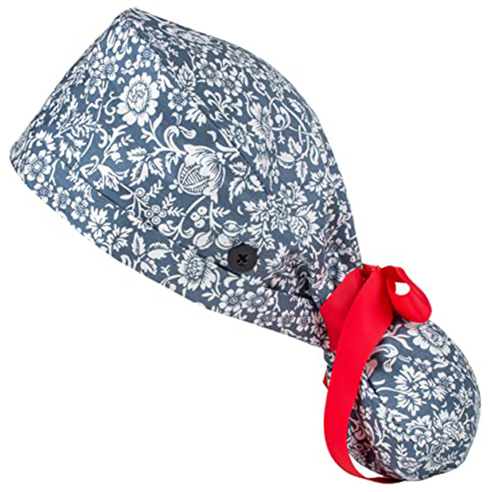 Sweat-absorbent Adjustable Women Cap Sweatband Surgery Hat Men Nurse Hair Cap Uniform Accessories Scrubs Cap: C