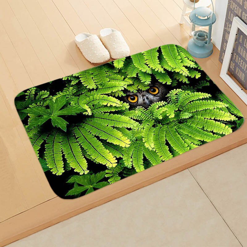 3D dinosaurus print deur mat zachte rand deur mat slaapkamer deur vloer gang mat 40*60cm: 6