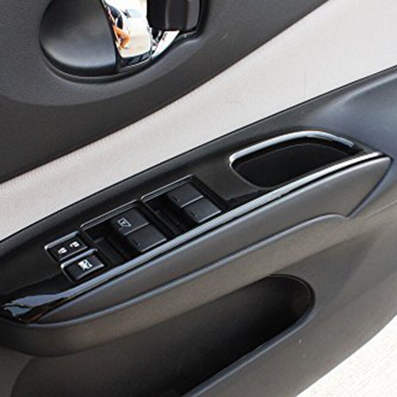 Car Interior Decorative Accessories for Nissan Note E12 E-Power Right Drive Inner Window Switch Cover ABS
