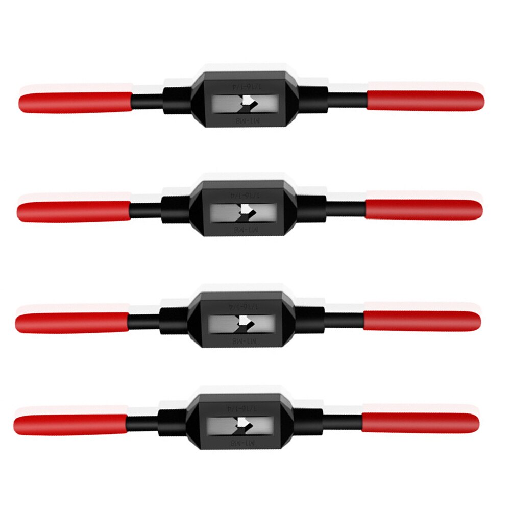 Adjustable Thread Tap Wrench Holder Carbon Steel Hand Tapping Tools for Taps Die Hand Tool Accessories Supplies