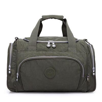 TEGAOTE sacs de voyage femmes bagages Sac de sport sacs à Main de Bolsas Feminia décontracté Reistas dames Sac A Main: army green