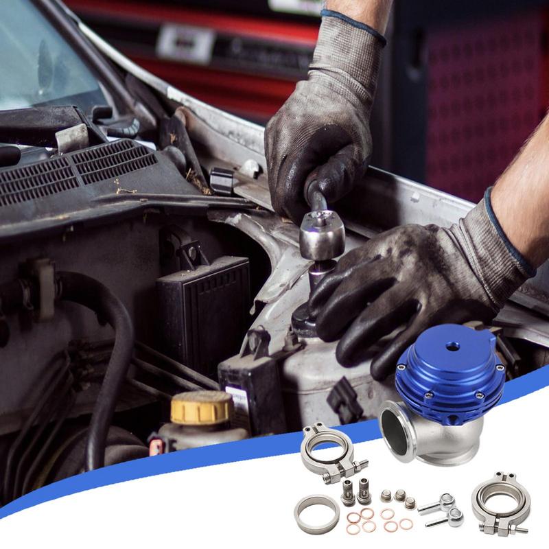 Turbo Wastegate External Wastegate Turbo 38MM Turbo Exhaust Manifold Turbocharger Waste Gate Valve External Wastegate Dump Pipe