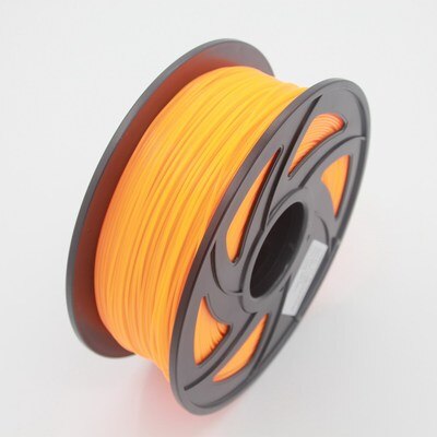 Glowing PETG 1.75MM 1kg 3d printer filament: Orange