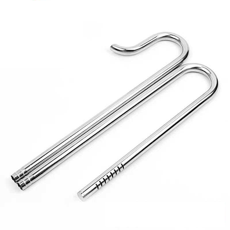 Akwarium ze stali nierdzewnej w stylu ADA odpływ wypływowy rura liliowa ze skimmerem powierzchniowym