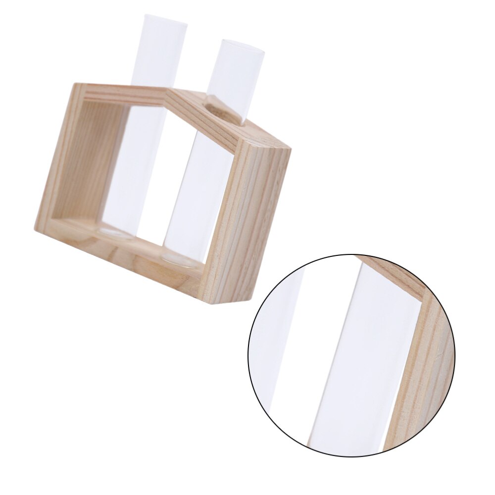 Glass Tube Vase Desktop Decoration Flower Arragement Flower Tube Table Ornament Biege (Single Tubes): Beige 1